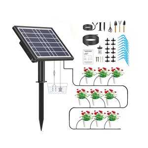 Solar automatic drip irrigation watering garden balcony drip irrigation system controller hydroponic equipment