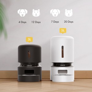 Smart WiFi Pet Feeder,5 Liter Dry Food Dispenser with App Control