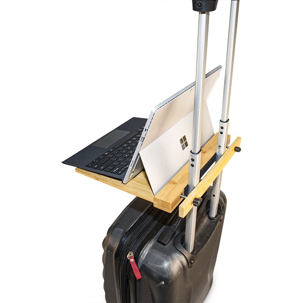 Laptop stand for luggage (3)