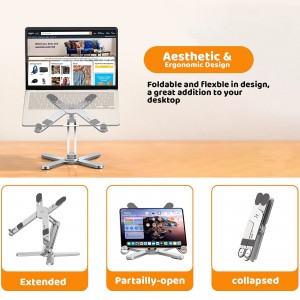 Laptop Stand Height Adjustable Detachable Logo Customization