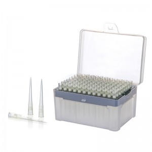 Universal 200ul lab plastic pipette tips with filter