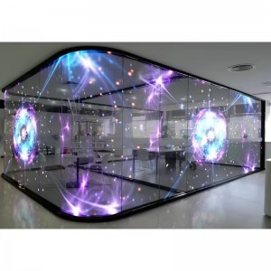 Flexible Transparent LED Display Screen For Window