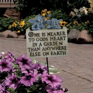 Amazingly Quoted Angel Signboard Sculptures For Yard Patio Lawn, Garden Decor