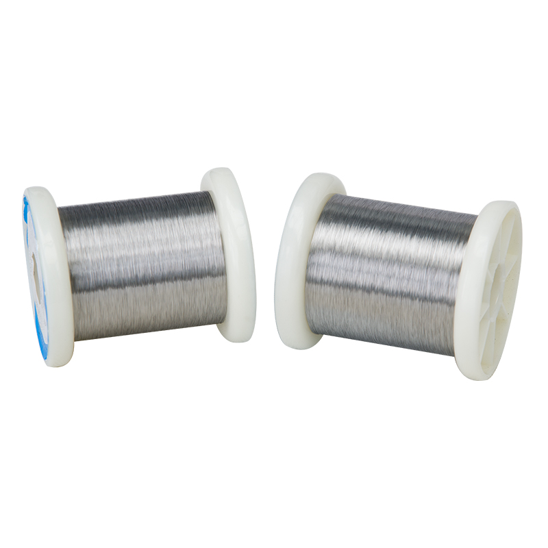 Filferro d'aliatge d'alumini Nicr20alsi Karma Nickel chorme per a resistències de precisió (0,02 mm, 0,03 mm, 0,04 mm)