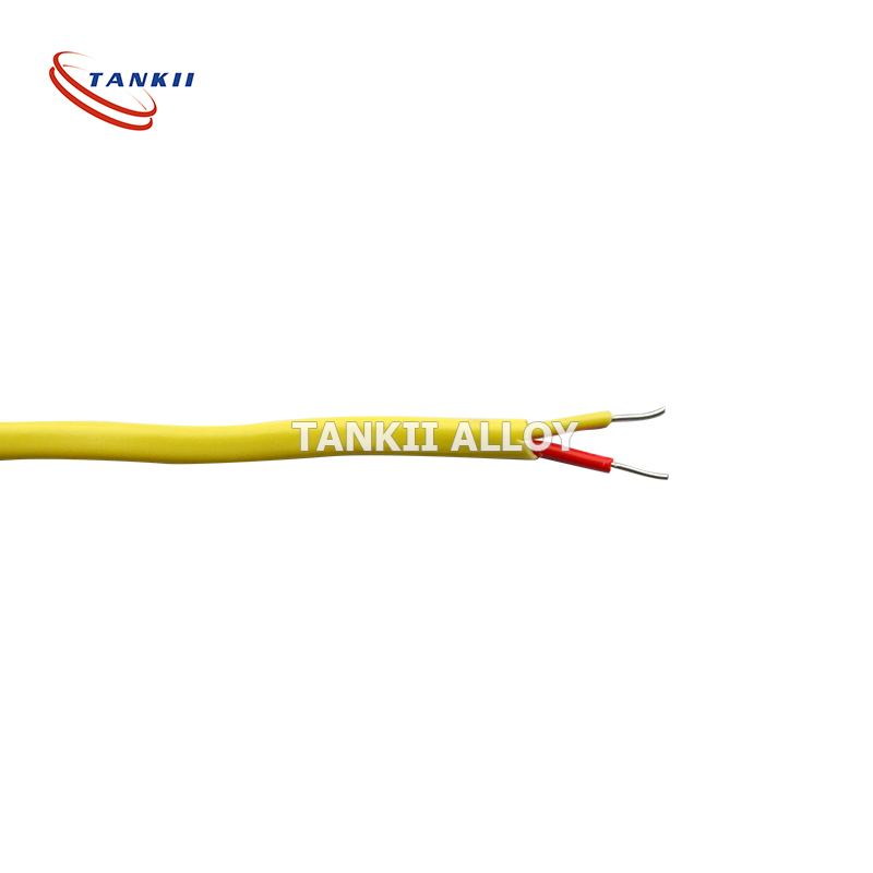 Tankii Alloy thermocouple k type extension cable 2*0.8mm 2*0.72mm