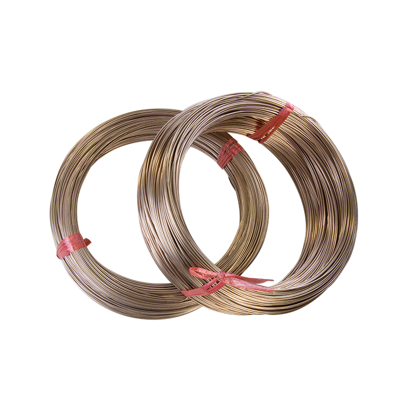 0.1-8.5mm អង្កត់ផ្ចិត Cusn6 Hard Drawn Phosphor Bronze Alloy Wires