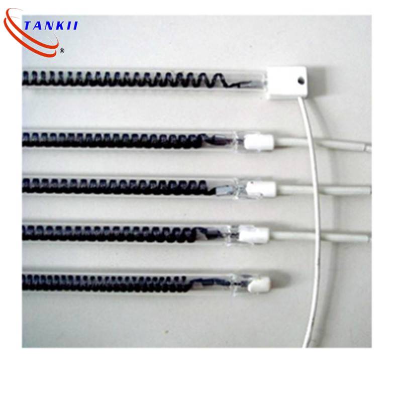 Infrared Emitters Quartz Lamps Tube Infrared Heat Bulb Halogen Heater for Drying Silk Screening Featured Image