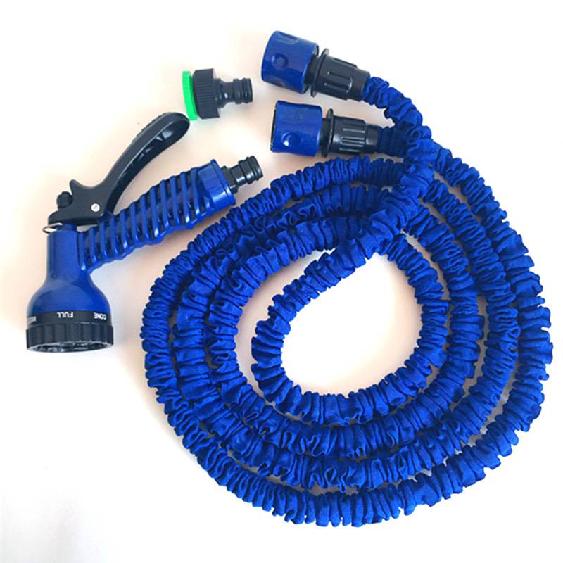 China Expandable Magic Garden Hose To Watering With Spray Gun