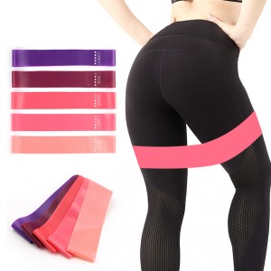 Professional China Yoga Fitness Exercise Elastic Stretch Mini Latex Loop Resistance Bands