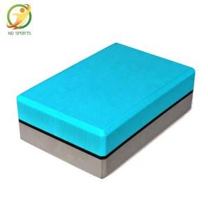 Professional China China 2021 Hot Amazon Custom Color 4 Inch EVA Cork Yoga Block
