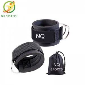 Hot Sale D-ring Adjustable Ankle Straps Wrist Band for Workout Fitness fitness Accessories