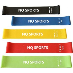 Factory source China Wholesale High Quality Stretching Resistance Fitness Bands Durable Wide Natural Latex Elastic Bands