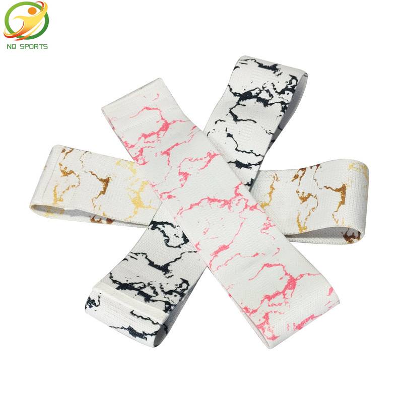 Fast delivery Football Pad - High Quality Marble Pattern Fitness Booty Band Exercise Hip Circle resistance Bands For Workout bandas de resistencia – NQ SPORTS