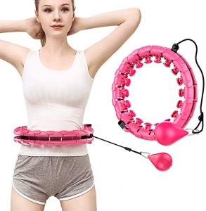 Weight Loss Waist Exercise Adjustable Fitness Weighted Hula Hoops