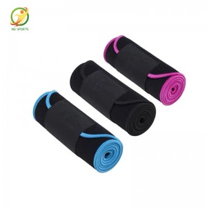 China Customized Sports Waist Trainer Exercise Sweat Belt Support Weight Loss