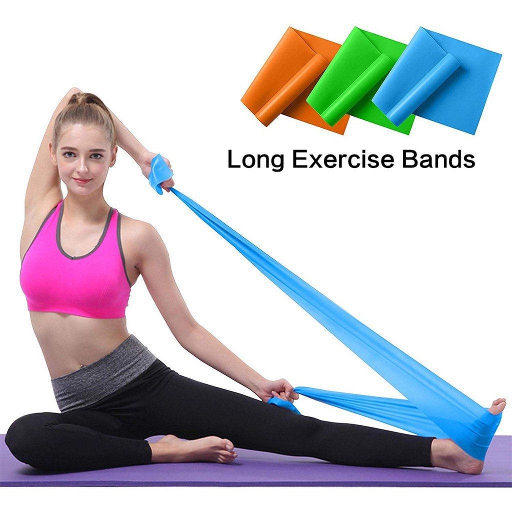 Anywhere you can do a full-body resistance band workout