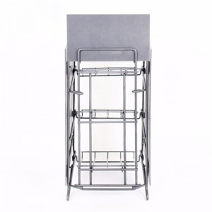 Customized Metal Food And Snack Rack Display Stand For Supermarket