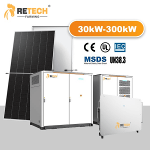 50kW/100kW Photovoltaic Power Generation System On/Off Grid Solar Power System for Chicken Farm