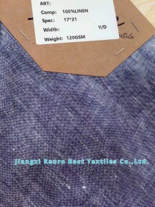 Linen 17X21 Yarn dyed Chambery Fabrics