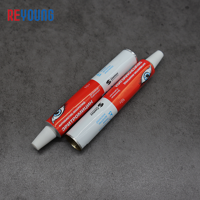 Factory Sale Squeeze Tube Packaging Eye Ointment Cream Aluminum Tubes Featured Image