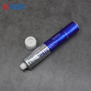 Aluminum Cosmetics Soft Tube Hand Cream Packaging Metal Aluminum Collapsible Tube With Offset Printing