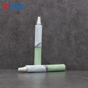 Empty Cheap Aluminum Plastic Nozzle Medicine Tubes Gel Lotion Packaging Tube For Cream