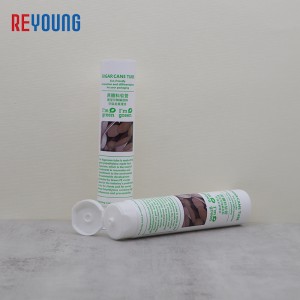 Custom Empty Eco Friendly Biodegradable Plastic PE Shampoo Hand Cream Body Lotion Soft Cosmetic Packaging Squeeze Tube
