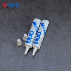 Luxury Ecofriendly Empty Round Squeeze Plastic Soft Tube With Offset Printing Personal Logo For Cosmetic Packaging