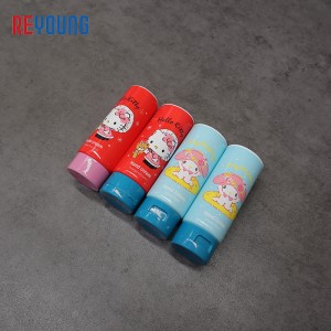 Custom Empty Eco Friendly Plastic Pe Hand Cream Body Lotion Soft Cosmetic Packaging Squeeze Tube