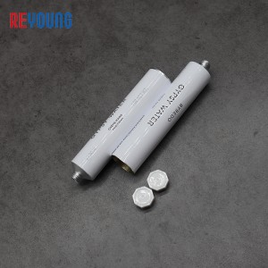 Empty Collapsible Squeeze Aluminum Tube With Plastic Octagonal Cap For Ointment Cream Watercolor Paint Packaging