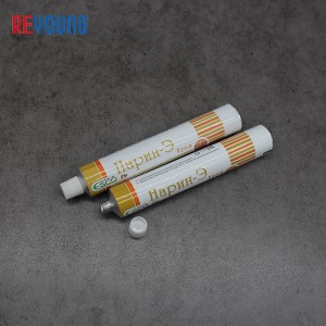 Factory Direct Supply Competitive Price Aluminium Soft Squeeze Tubes Aluminum Tube With Plastic Lid
