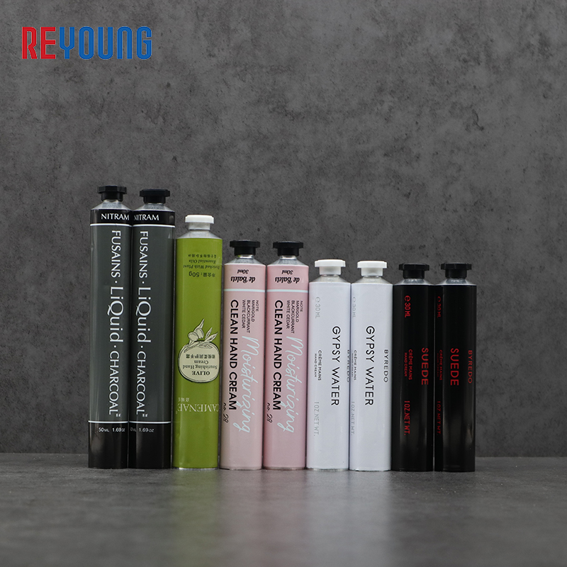 Custom Empty Hand Cream Tube – Customized Wholesale Empty Aluminum Tube Metal Cosmetic Packaging Tubes For Hand Cream Featured Image