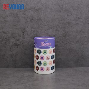 Paper Tube – Chocolate Chip Cookie Candle Gift Cardboard Tubes Food Grade Circle Packaging Tube Box – Reyoung