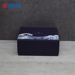 Packaging Cardboard Gift Box – Luxury Custom 2022 Paper Box With Logo For Beauty Dried Flowers And Candle – REYOUNG