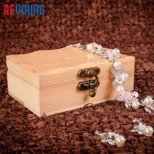 OEM Manufacturer Wooden Crate Box - Factory Direct Price Small Wooden Necklace Boxes With Lock – Reyoung