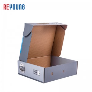 hard gray corrugated box for toy packaging