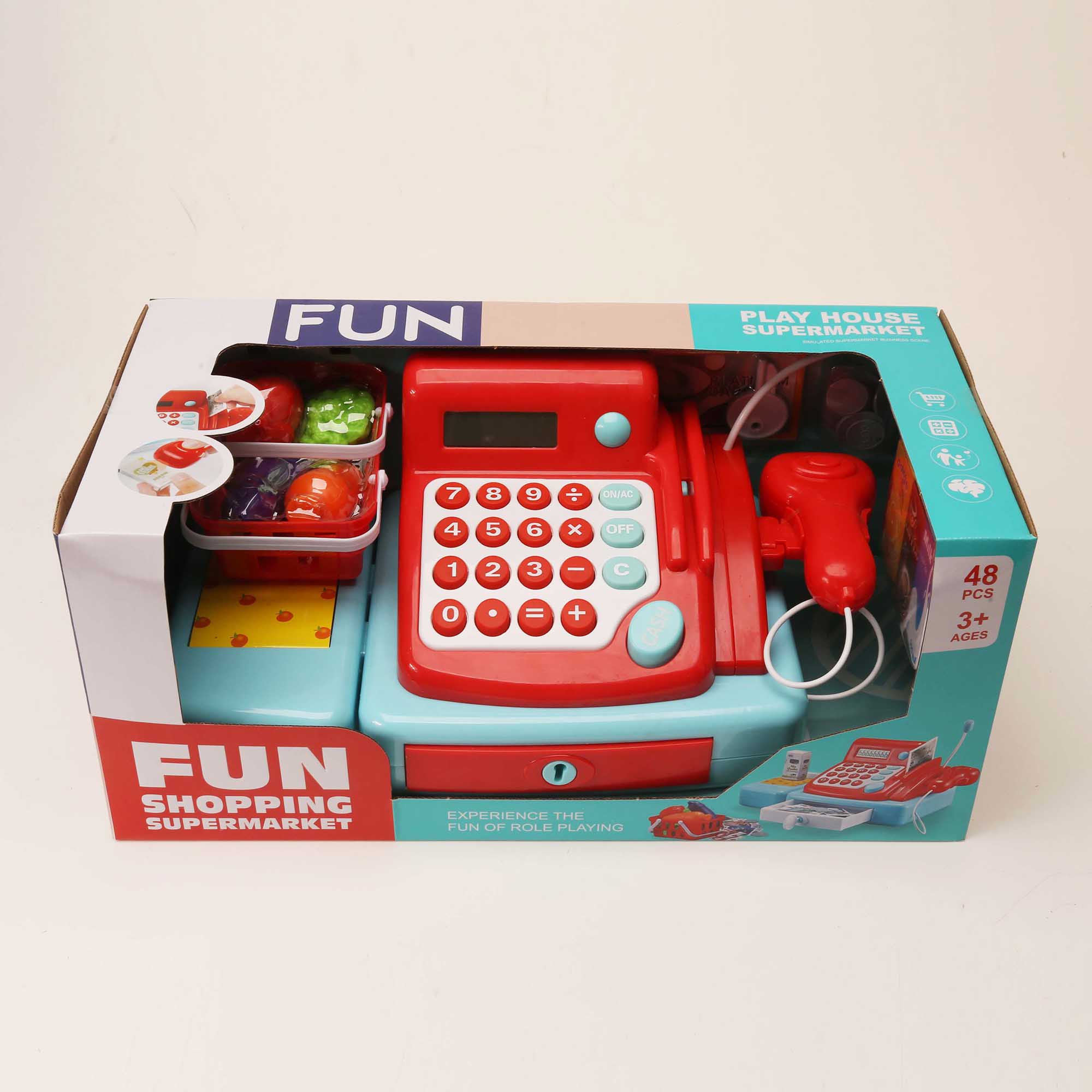 Excellent quality Cash Register Machine Toy - Children simulation multifunctional cash register toys – 818O – Ruifeng