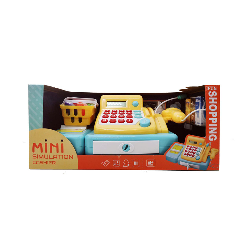 Bottom price Multifunctional Cash Register Toy - Simulation Supermarket Multi-function Cash Register toys with sound, light and conveyor belt – Ruifeng