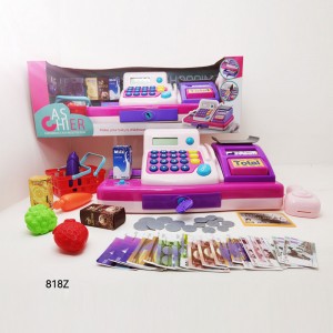 Multi-function battery operated cash register with weighing and swipe function