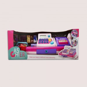 Multi-function battery operated cash register with weighing and swipe function