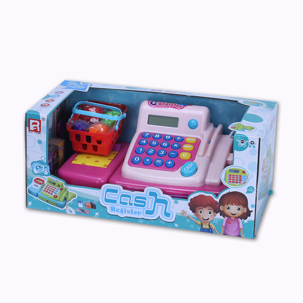 Cheap price Toy Cashier With Scanner - Children simulation multifunctional cash register toys – 818D – Ruifeng