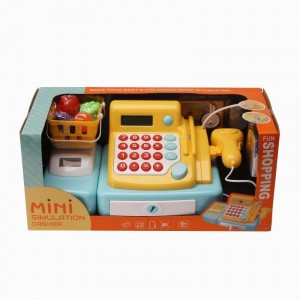 Children simulation multifunctional cash register toys