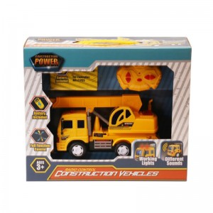 OEM rc construction vehicles Crane Truck Toy 1：18