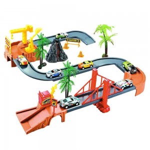 Exciting Prehistoric Racing Adventure Playset: Offer Your B2B Clients a Unique and Engaging Toy Experience