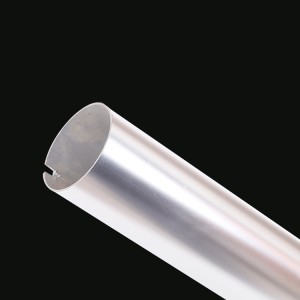 Machined aluminum pipe in stock