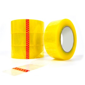 Cinta de empaquetado transparente del color de la cinta de Bopp del color de encargo del proveedor de China