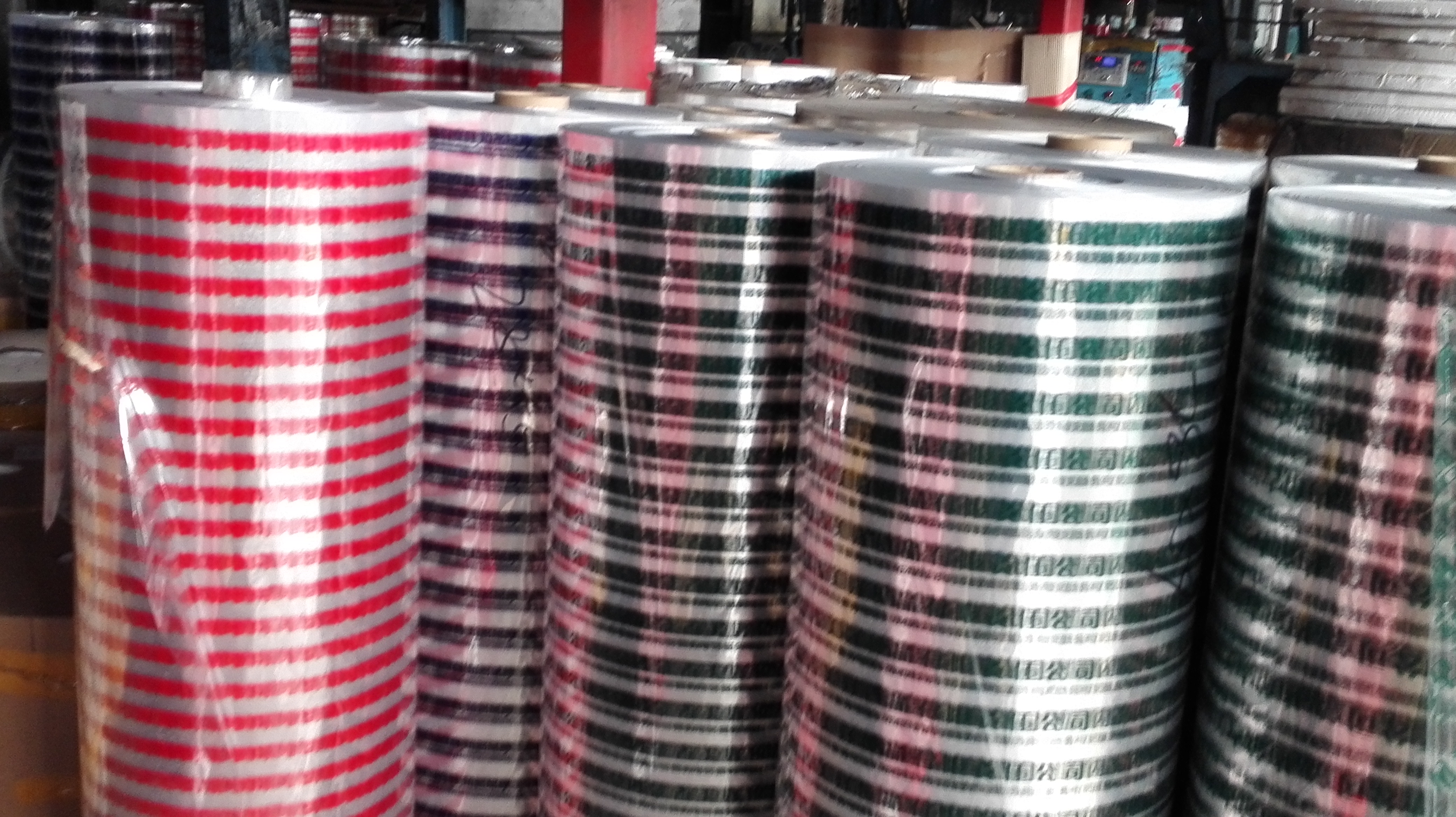 Chinese wholesale Jumbo Bopp Roll - Bopp Tape Printing Jumbo Roll  – Runhu