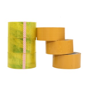 standarta Zema cena 300m brūna krāsa fita plastmasas vienpuse Bopp Adhesive fashion Tape