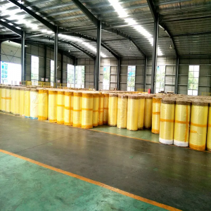 China supplier wholesale bopp jumbo roll adhesive tape 1280mm 4000M 40mic