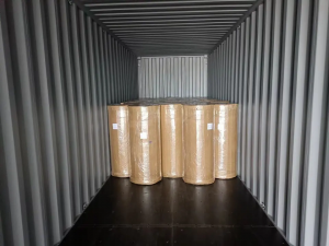 Kineski dobavljač veleprodaja bopp jumbo roll ljepljive trake 1280mm 4000M 40mic